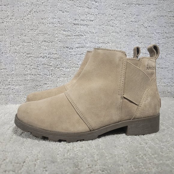 Sorel Shoes - Sorel Women's Size US 5 Camel Brown Waterproof Leather Chelsea Boots NY1941-240